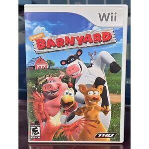 Barnyard - Nintendo Wii Complete Manual Disc And Case Tested Working